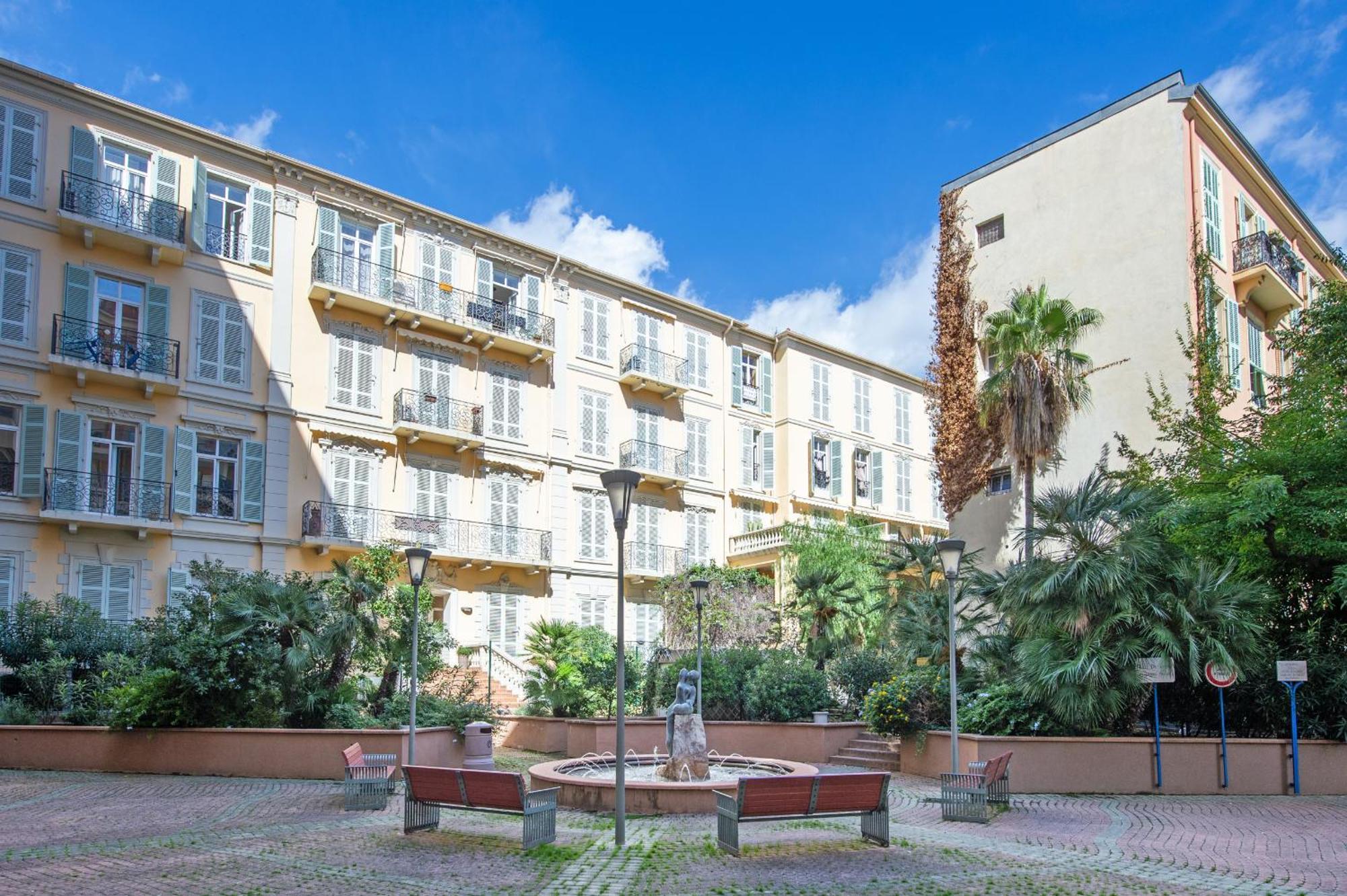 "Aux Rivages Du Parc" Plein Centre, Calme, Plage Menton Bagian luar foto